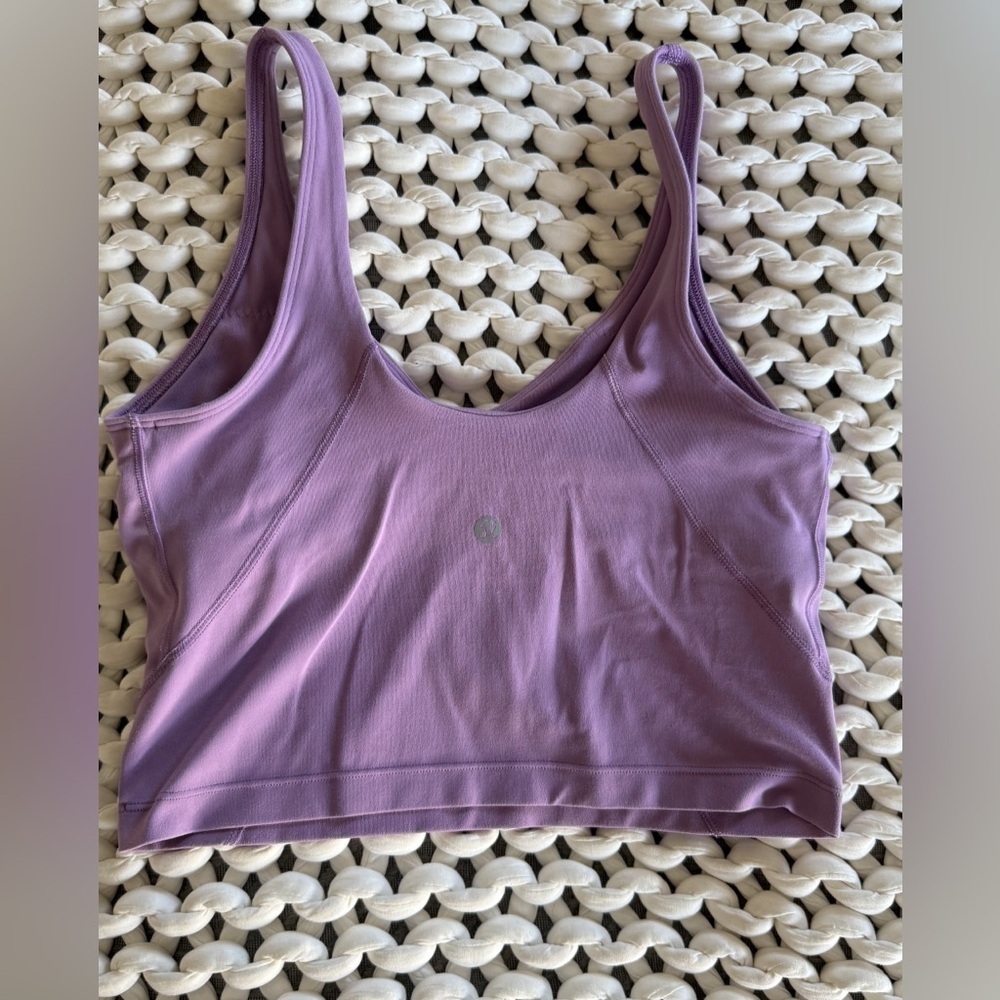 Lululemon Align Tank | Lilac | Size A/B Cup | Sleeveless Activewear | Size 6 - Picture 2 of 4
